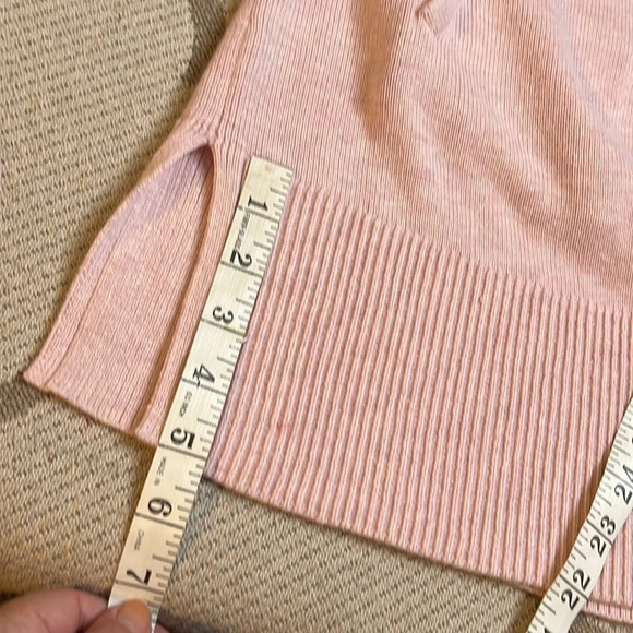 J. Jill open front longline large safety pin cotton wool silk cardigan - Picture 13 of 17